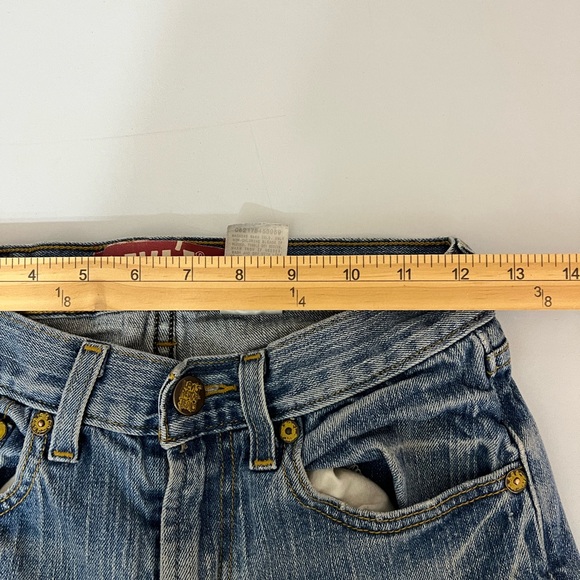 Levi's Boys 514 Straight Denim Jeans Blue Size 12R - Picture 10 of 17